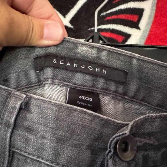 Sean Jean Men's Jeans Black 34 x 30 - Picture 2 of 8